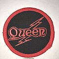 Queen - Patch - Queen circle patch red border