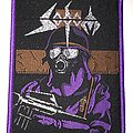 Sodom - Patch - Sodom Persecution Mania patch purple border