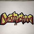 Destruction - Patch - Destruction large size logo patch