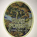 Dark Forest - Patch - Dark Forest Beyond The Veil oval patch yellow border