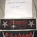 Possessed - Patch - Possessed and Sodom strip patches