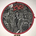 Slayer - Patch - Slayer Live Undead circle patch red border