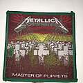 Metallica - Patch - Metallica Master Of Puppets patch green border