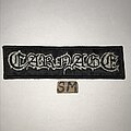 Carnage - Patch - Carnage embroidered band logo patch