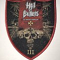 Hail Of Bullets - Patch - Hail Of Bullets III: The Rommel Chronicles shield patch red border