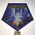 Heathen - Patch - Heathen Victims Of Deception patch blue border