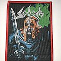 Sodom - Patch - Sodom In The Sign Of Evil patch red border