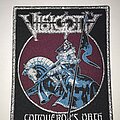 Visigoth - Patch - Visigoth Conqueror’s Oath patch silver glitter border