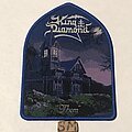 King Diamond - Patch - King Diamond Them patch blue border