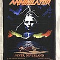 Annihilator - Patch - Annihilator Never, Neverland back patch