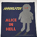 Annihilator - Patch - Annihilator Alice In Hell patch dark blue border