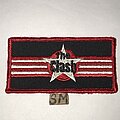 The Clash - Patch - The Clash embroidered patch red border