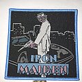 Iron Maiden - Patch - Iron Maiden Vice Is Nice patch blue border