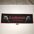 Candlemass - Patch - Candlemass Epicus Doomicus Metallicus strip patch red border