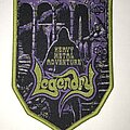 Legendry - Patch - Legendry Heavy Metal Adventure shield patch yellow border