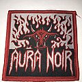 Aura Noir - Patch - Aura Noir patch red border