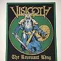 Visigoth - Patch - Visigoth The Revenant King patch teal border
