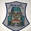 Metallica - Patch - Metallica Crash Course shield patch blue border