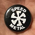 Speed Metal - Pin / Badge - Speed Metal button