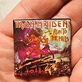 Iron Maiden - Pin / Badge - Iron Maiden Run To The Hills badge