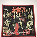 Slayer - Patch - Slayer Reign In Blood patch red border