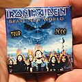 Iron Maiden - Pin / Badge - Iron Maiden Brave New World tour badge