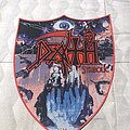 Death - Patch - Death Symbolic back patch red border