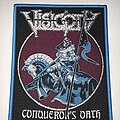 Visigoth - Patch - Visigoth Conqueror’s Oath patch blue border