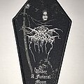 Darkthrone - Patch - Darkthrone Under A Funeral Moon coffin patch