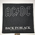 AC/DC - Patch - AC/DC Back In Black patch