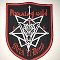 Running Wild - Patch - Running Wild Metal ‘til Death shield patch red border