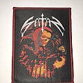 Satan - Patch - Satan Life Sentence patch red border