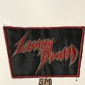 Living Death - Patch - Living Death band logo patch