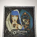 Symphony X - Patch - Symphony X The Divine Wings Of Tragedy patch silver glitter border