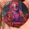 Death - Pin / Badge - Death Scream Bloody Gore button