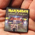 Iron Maiden - Pin / Badge - Iron Maiden Somewhere On Tour badge