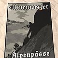 Minenwerfer - Patch - Minenwerfer Alpenpasse back patch