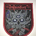 Inquisition - Patch - Inquisition Ominous Doctrines shield patch red border