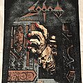 Sodom - Patch - Sodom Better Off Dead back patch grey border