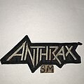 Anthrax - Patch - Anthrax embroidered logo patch