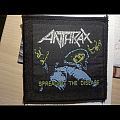 Anthrax - Patch - ANTHRAX Spreading the Disease vintage patch