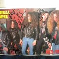 Cannibal Corpse - Other Collectable - Cannibal Corpse - Metal Forces Poster - SIGNED