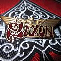 Saxon - Pin / Badge - Saxon metal badge