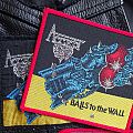 Accept - Patch - Accept Balls to the Wall vintage patches black & red border