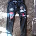 Slayer - Battle Jacket - Patched jeans