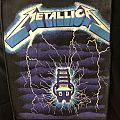 Metallica - Patch - Metallica - Ride the Lightning Vintage Backpatch