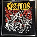 Kreator - Patch - Kreator - Pleasure to Kill Rubber Patch