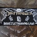 Bolt Thrower - Patch - Bolt Thrower - In Battle... There Is No Law! Stripe