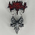 Black Witchery - Pin / Badge - Black Witchery 2 Pieces Metal Pins Connected With Real Chain Links