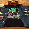 Municipal Waste - Battle Jacket - Municipal Waste My Battle Jacket(Not Finished),My Hats and Hi tops